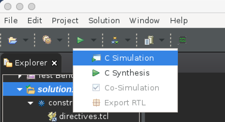 C Simulation